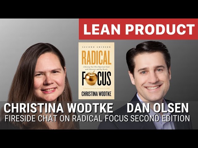 Fireside Chat with Christina Wodtke and Dan Olsen at Lean Product Meetup