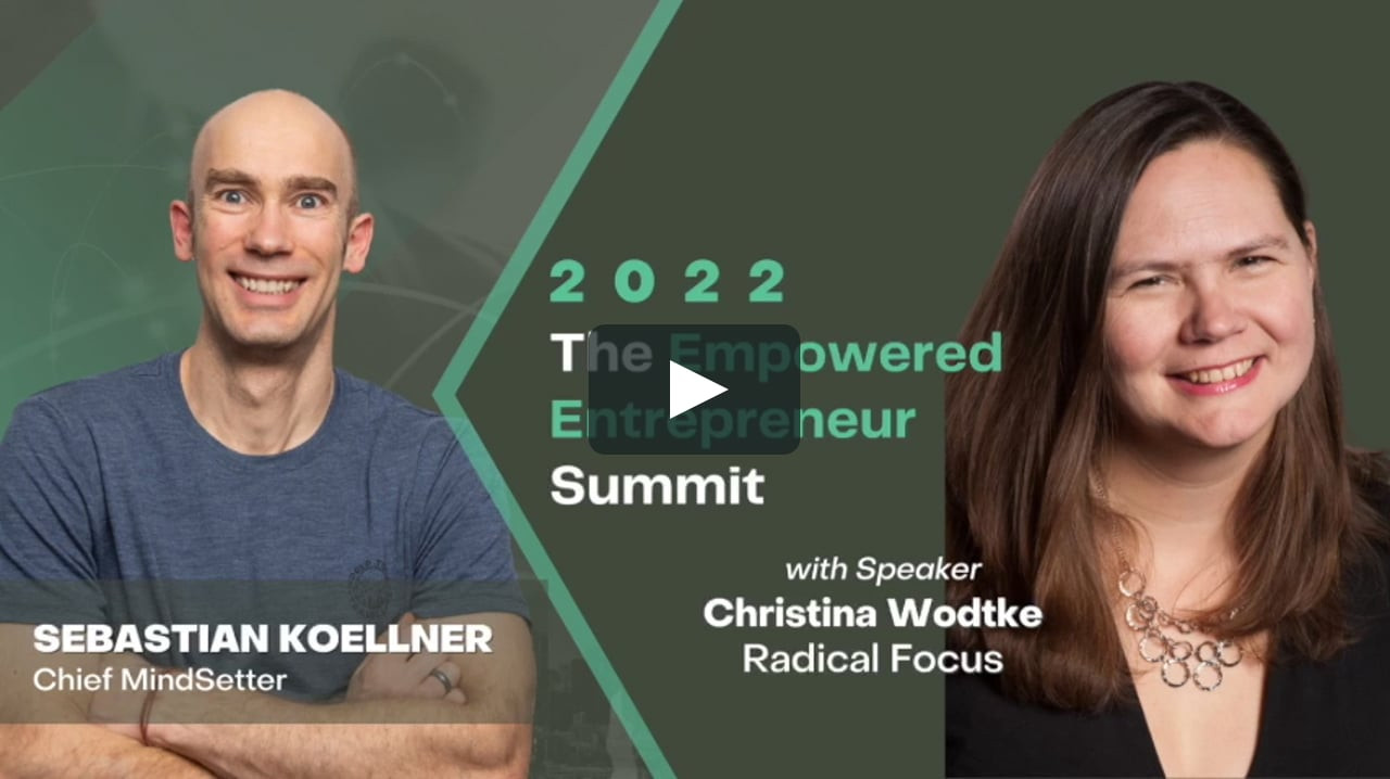 Christina Wodtke interviewed for The Empowered Entrepreneur Summit 2022