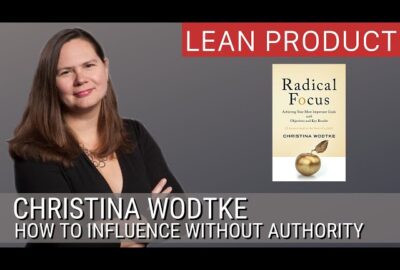 Christina's headshot and cover of her book Radical Focus